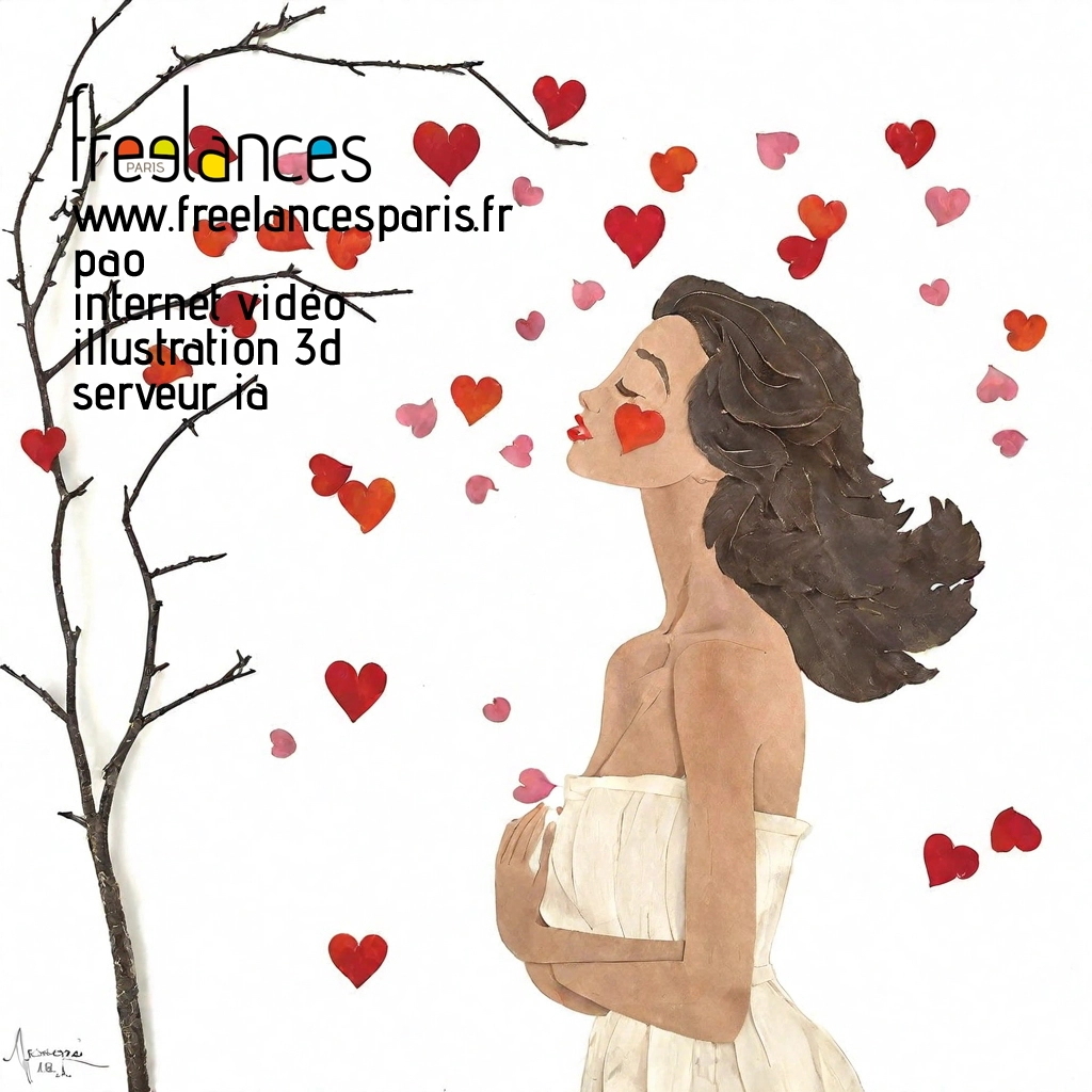 Pao mise en page internet vidéo illustration 3d serveur IA générative AI freelance paris studio de création magazines yrmqqen0